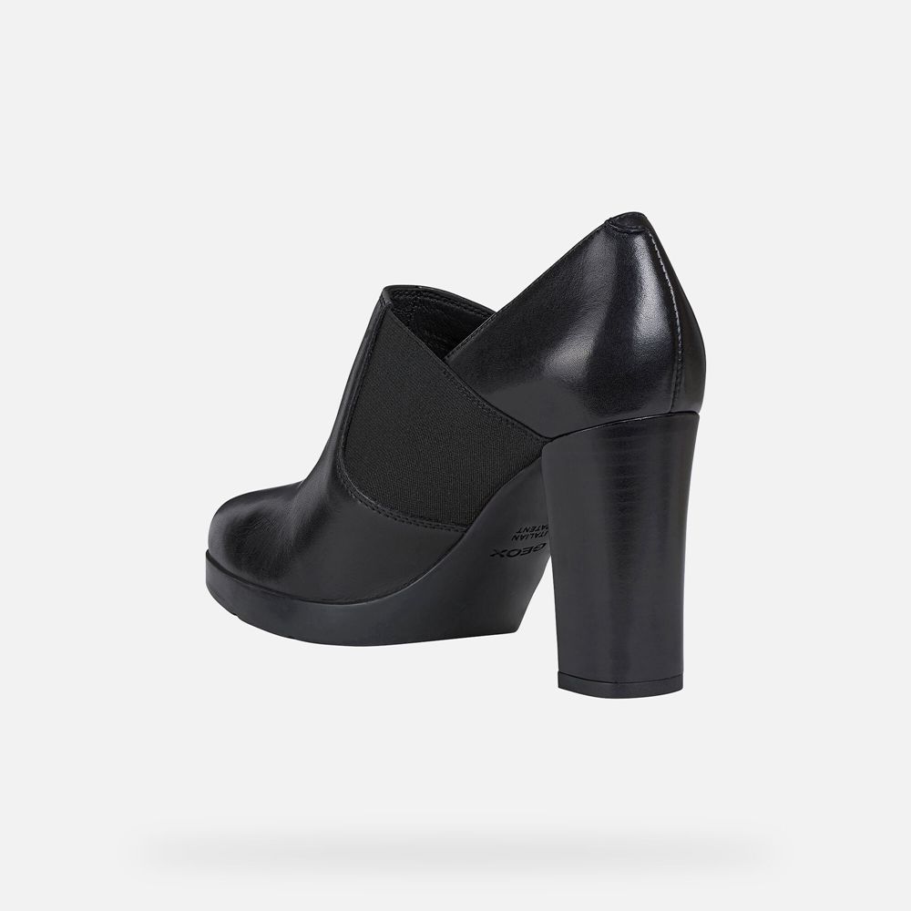 Geox Bayan Topuklar Siyah - Anylla Uzun - QAZ-407216